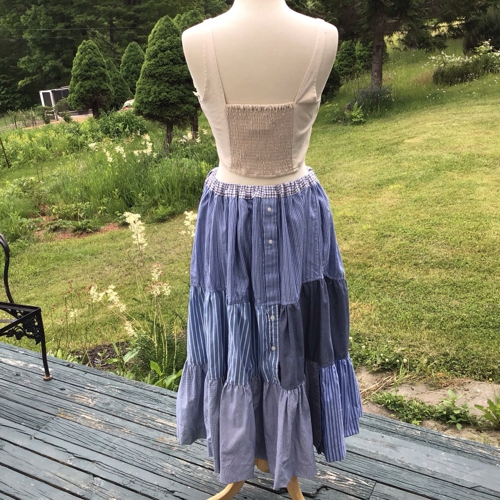 Tiered Boho, Cottagecore Patchwork Prairie. Men’s… - image 7